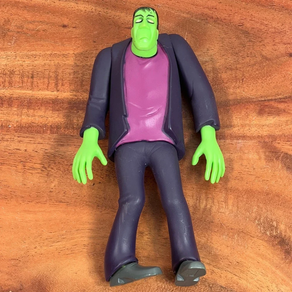 Hanna-Barbera Frankenstein Jr Action Figure Purple Suit Green Monster S07 Toy
